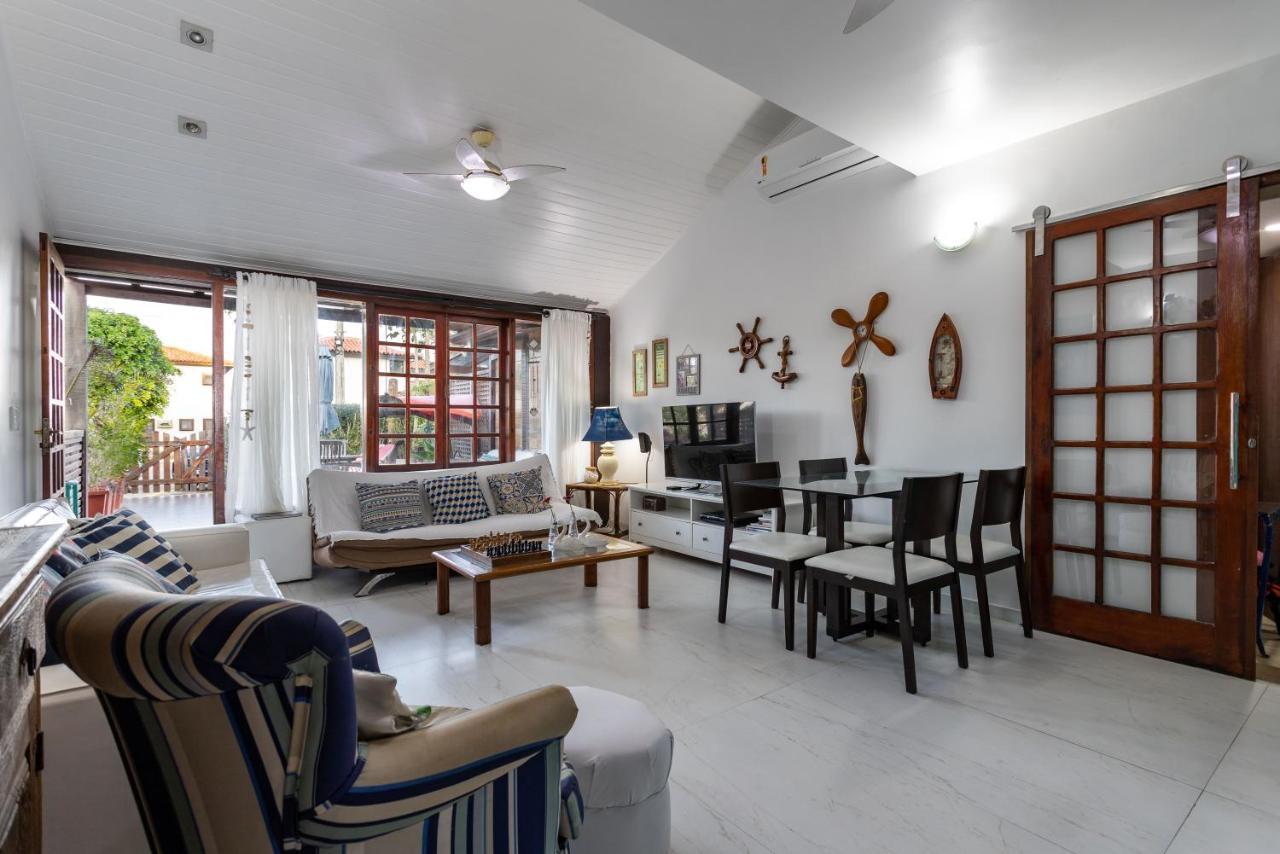 Condominio Buzios Resort - Pe Na Areia - Casa 3 Suites Eksteriør bilde